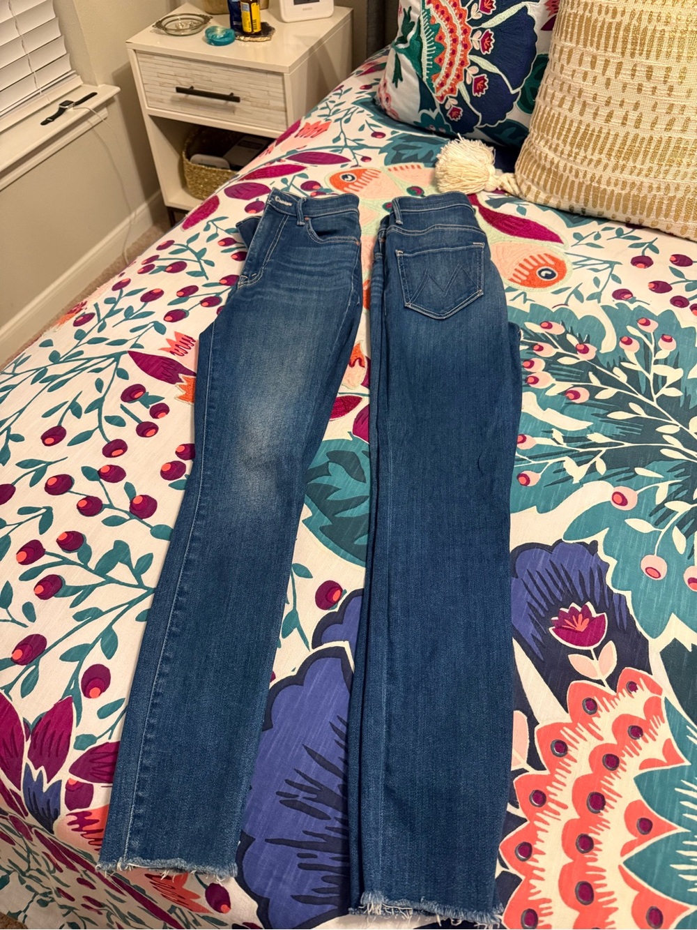 MOTHER The Swooner Ankle Fray Taxi size 25